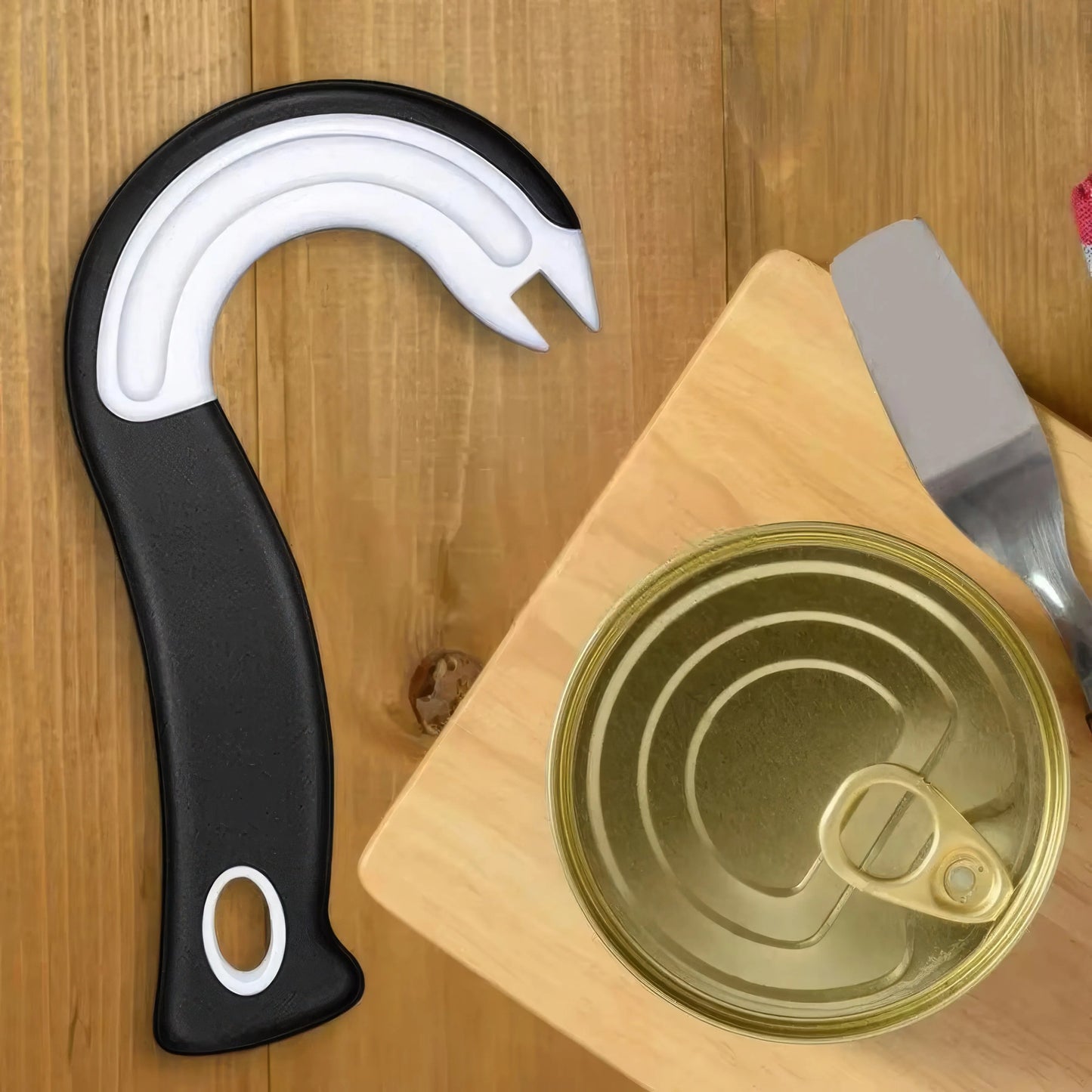 1/2 Hook Type Can Opener Black,