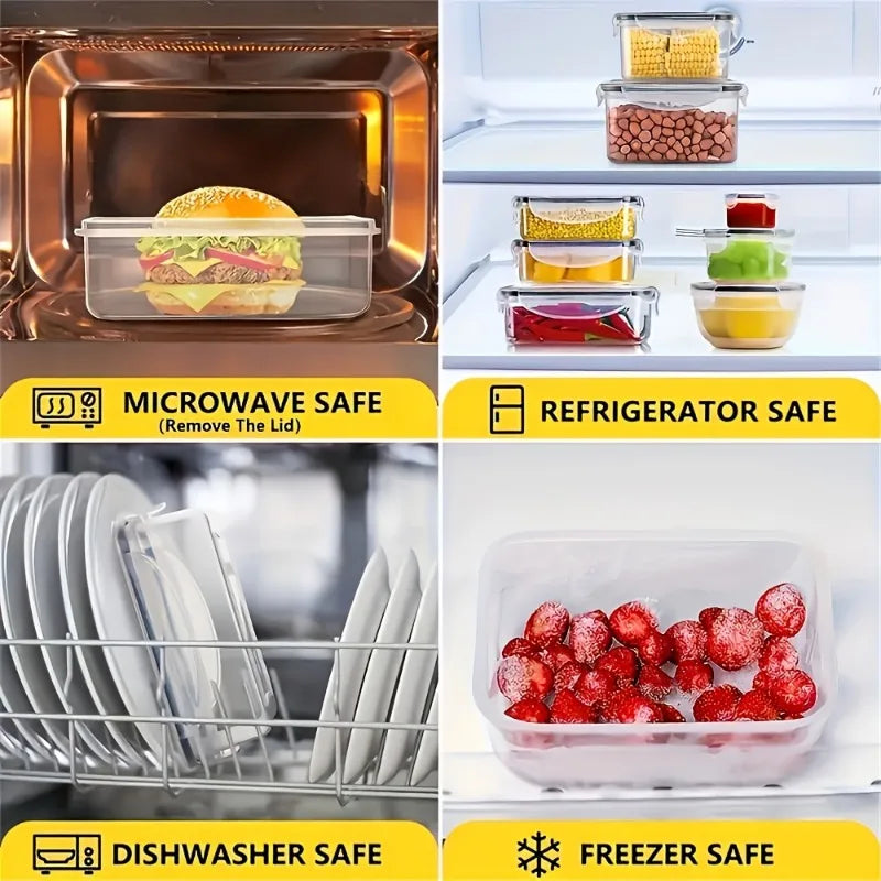 48Pcs BPA-Free Food Storage Set -