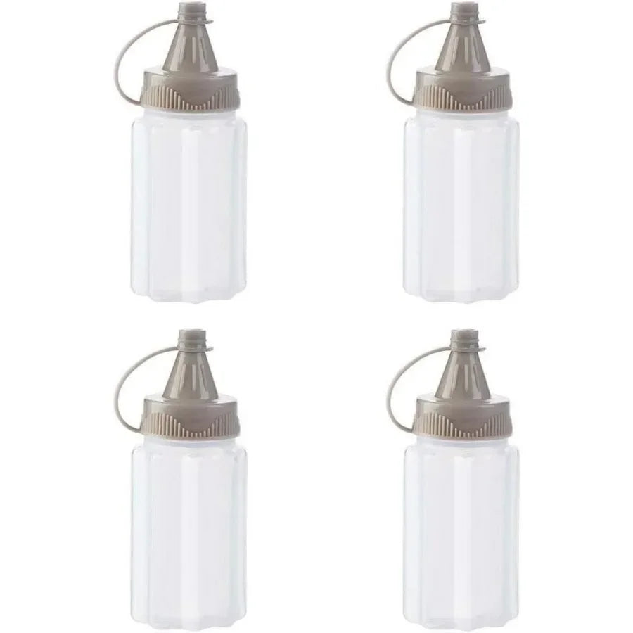 4pcs Mini Jam Squeeze Bottle