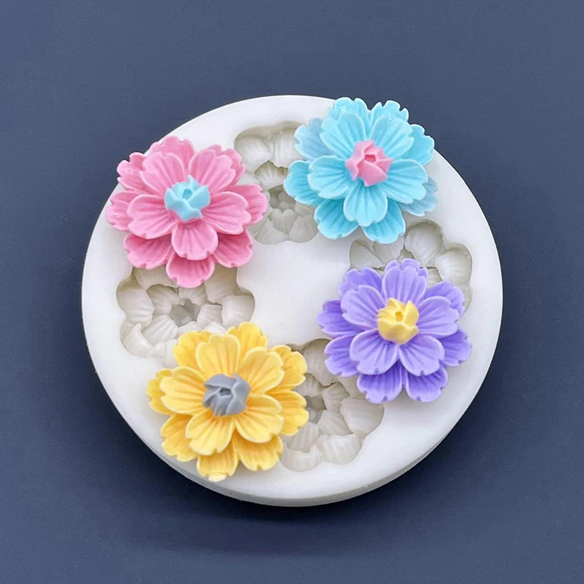 Flower Daisy Silicone Sugarcraft Mold