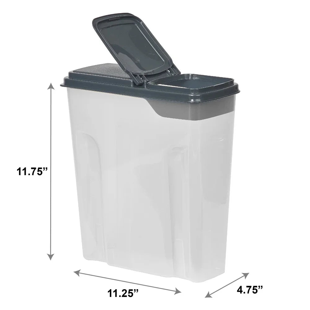 2-Pack Plastic Cereal Dispenser