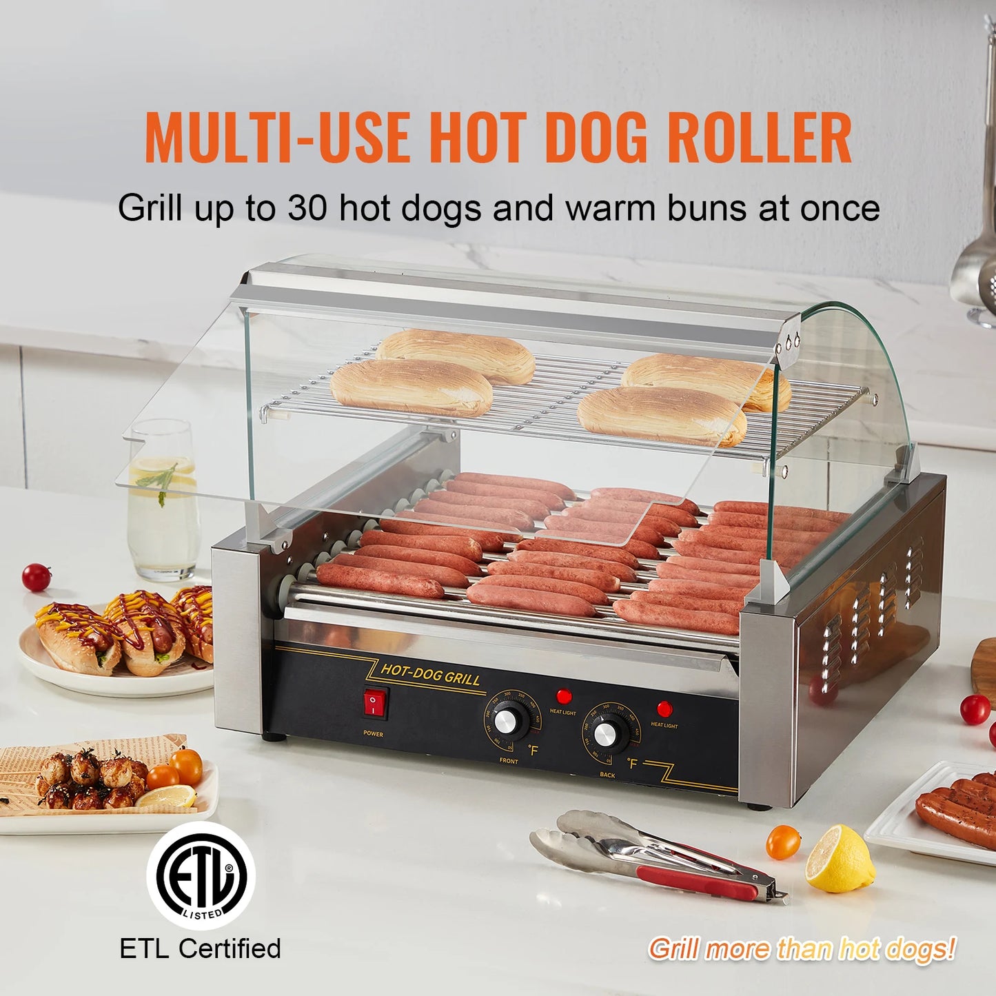 Commercial Hot Dog Roller