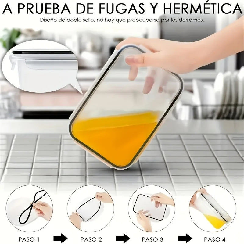 48Pcs BPA-Free Food Storage Set -