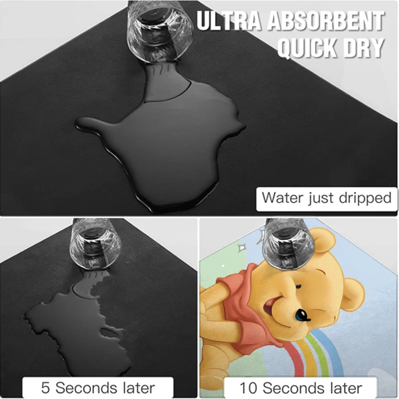 Disney Winnie the Pooh Drying Mat