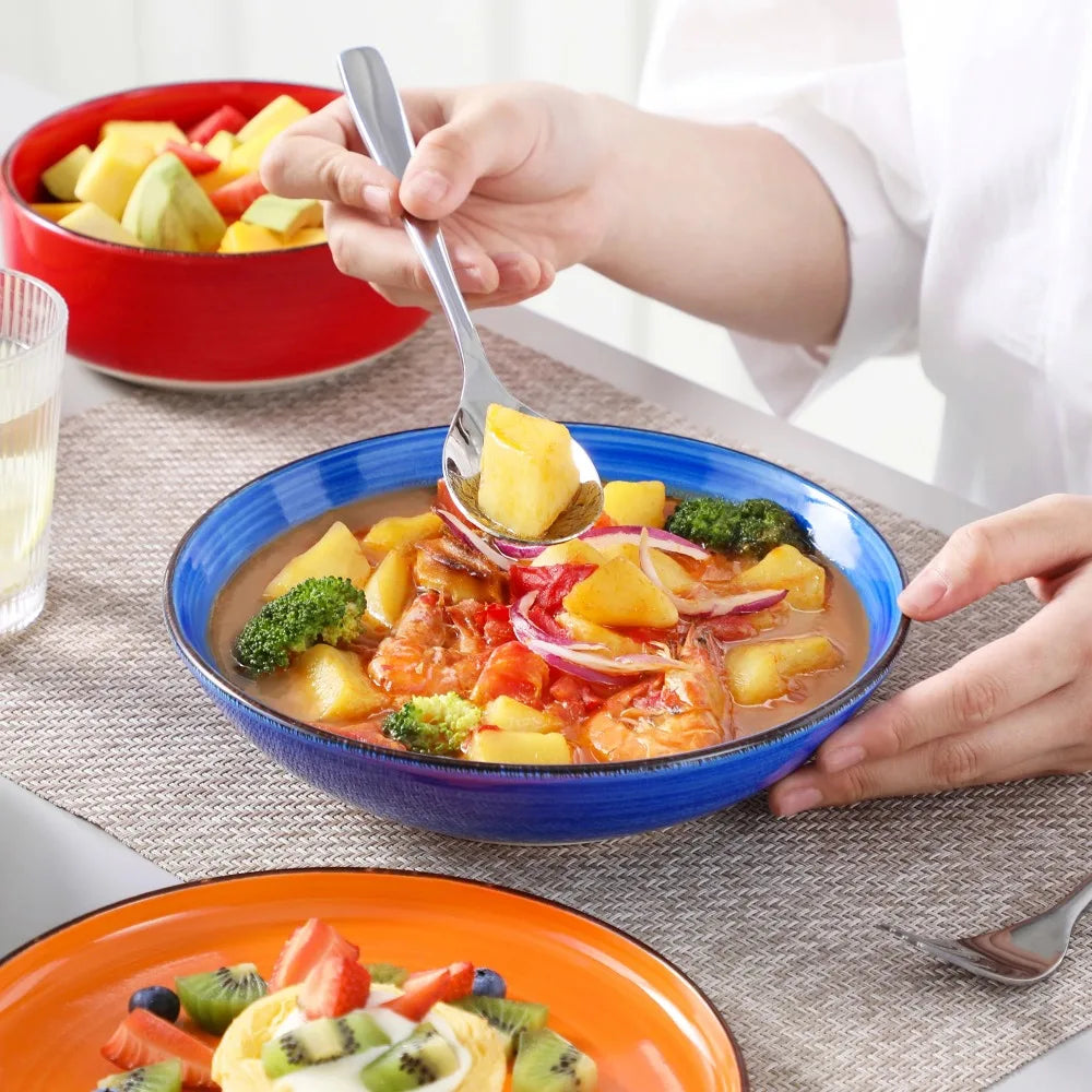 Vancasso 24PCS Ceramic Plate Tableware