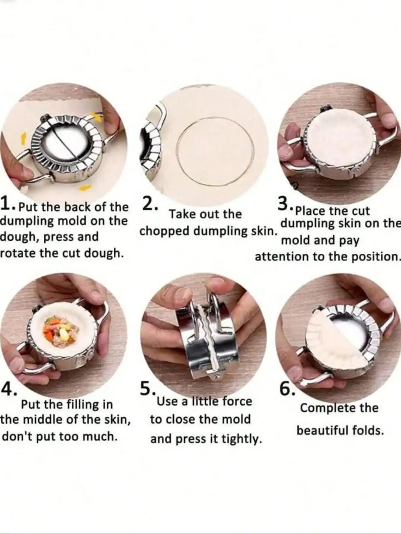 Stainless Steel Dumpling Maker,