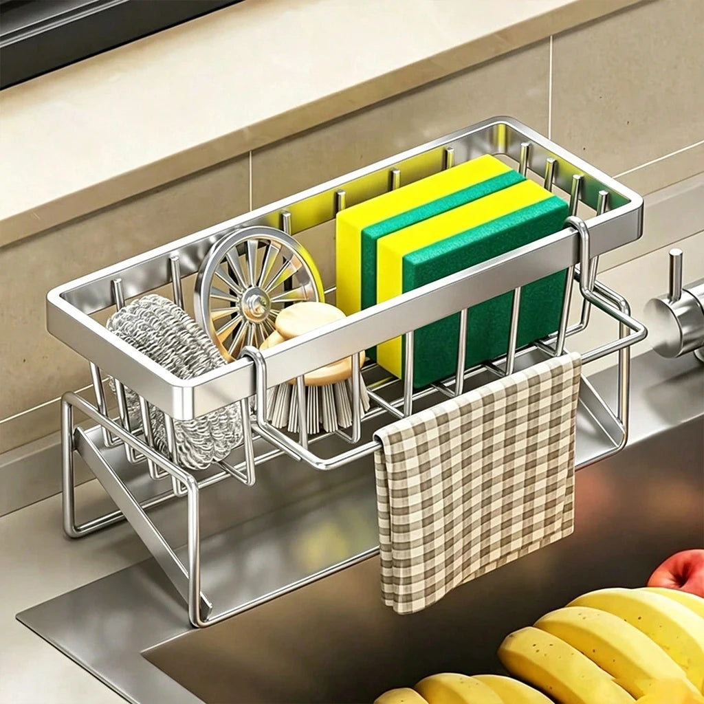 5 PCS Stainless Steel Sponge Holder