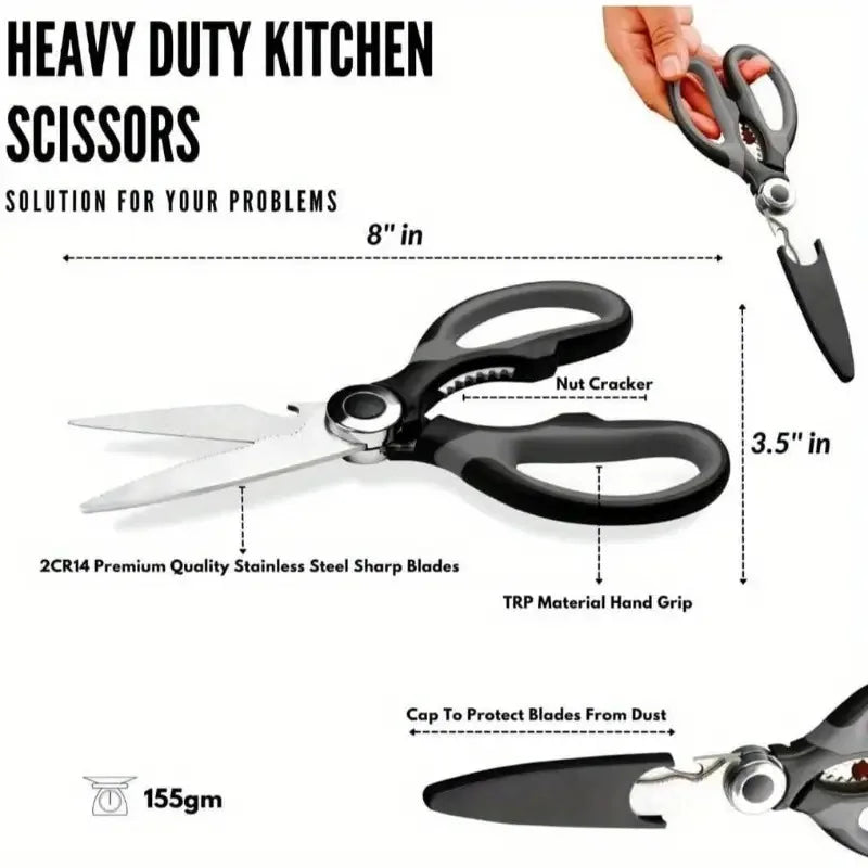 1-Pack Heavy Duty Scissors -