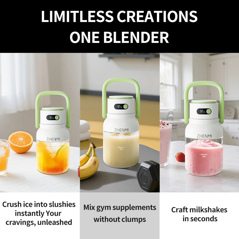 Blender for Shakes & Smoothies!  USB Rechargeable,