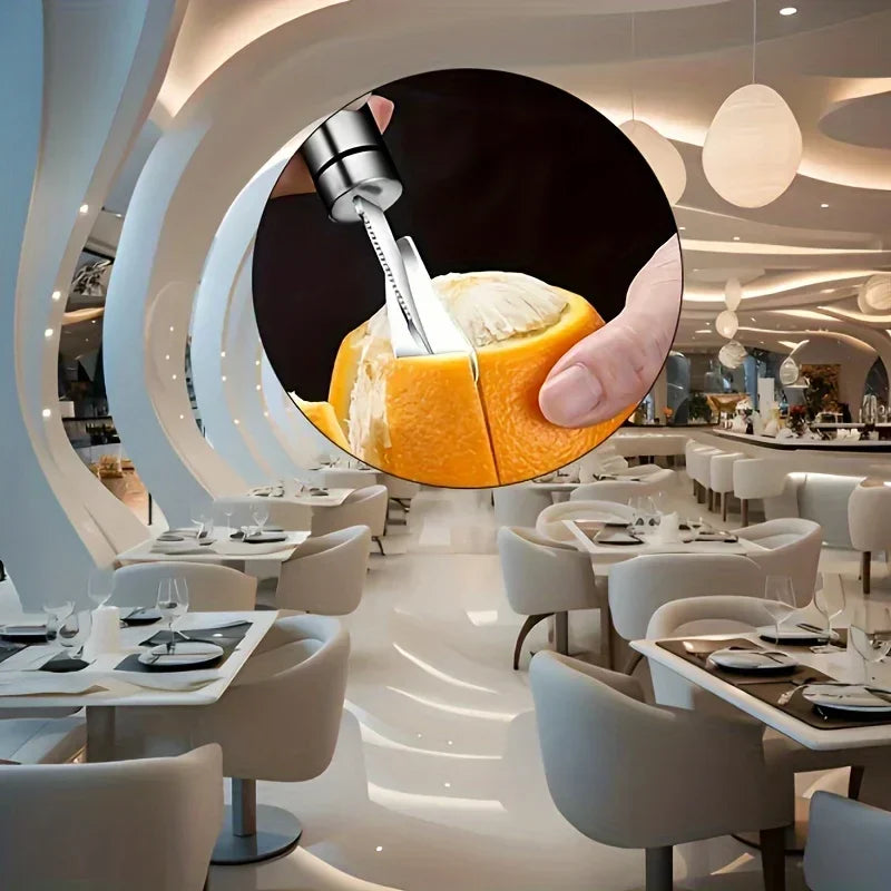 Stainless Steel Orange,Citru Peeler