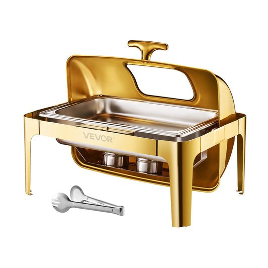9Qt Roll Top Chafing Dish Buffet