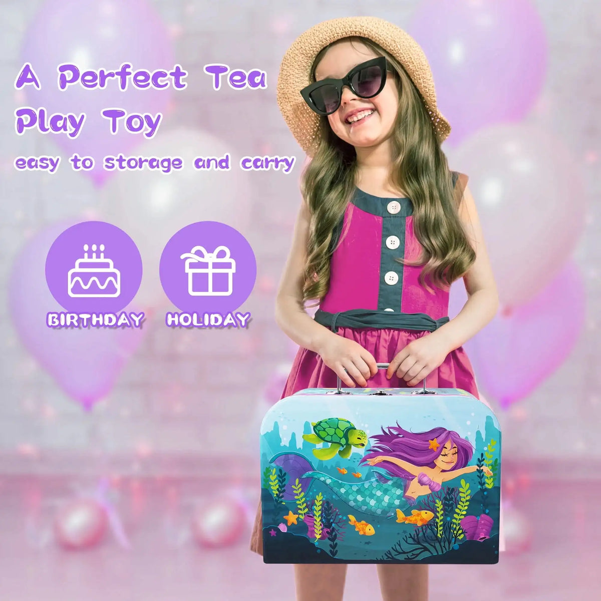 Mermaid Tea Party Set