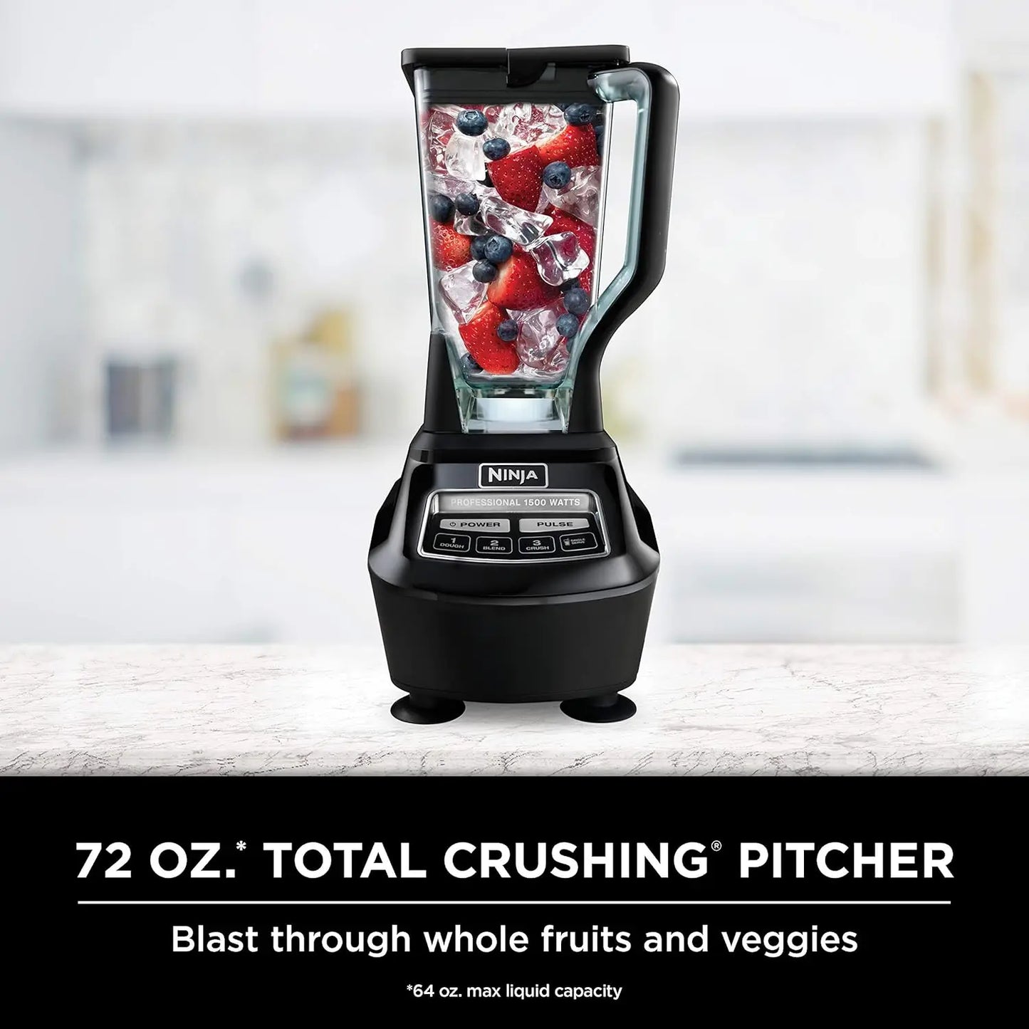 1500W Mega Kitchen System with 72 oz Blender
