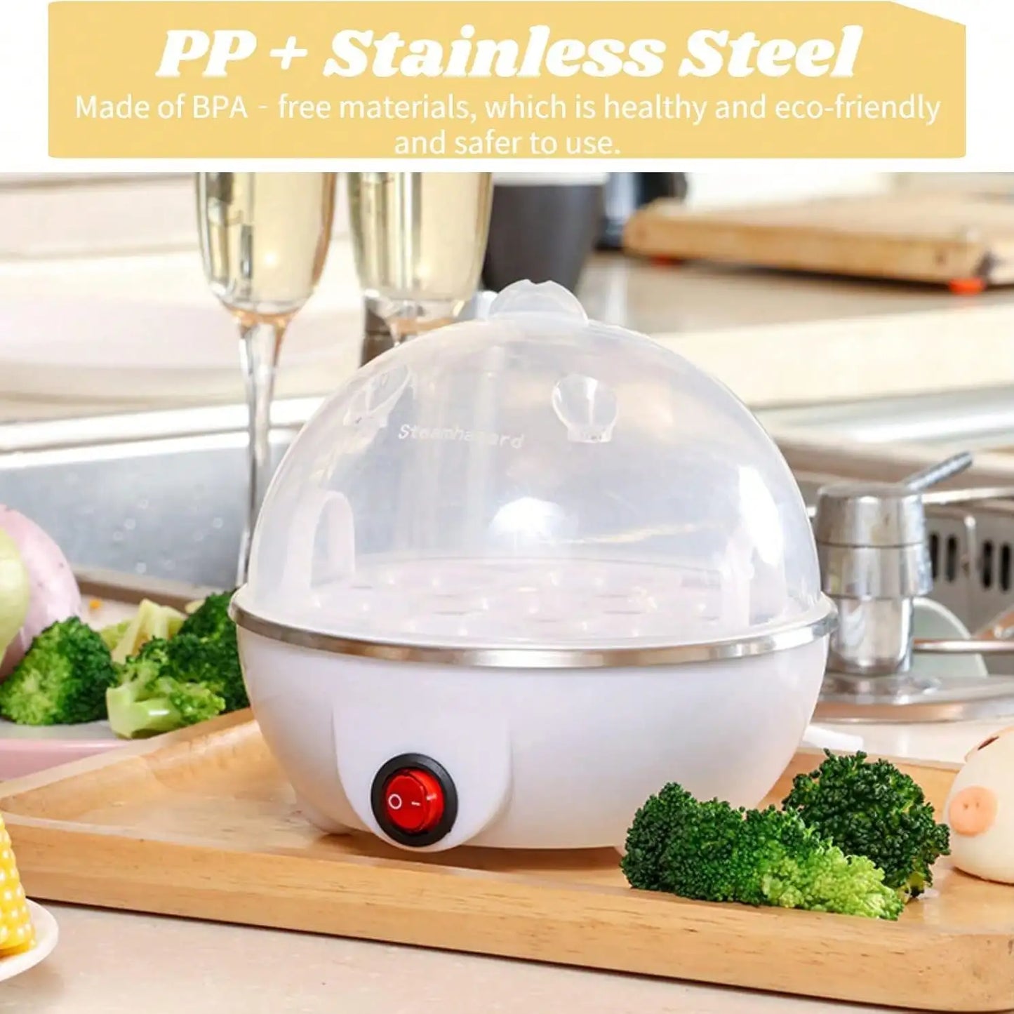 Multifunctional Egg Steamer Egg Cooker