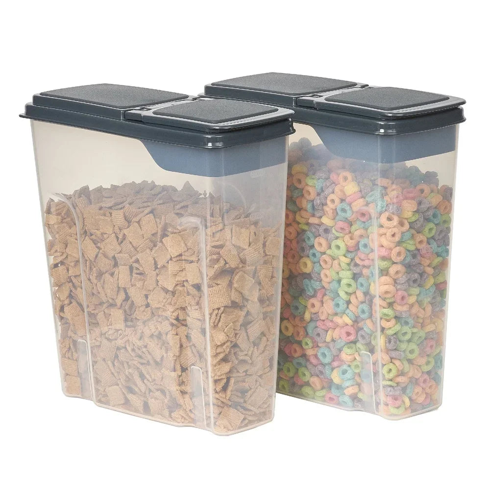 2-Pack Plastic Cereal Dispenser