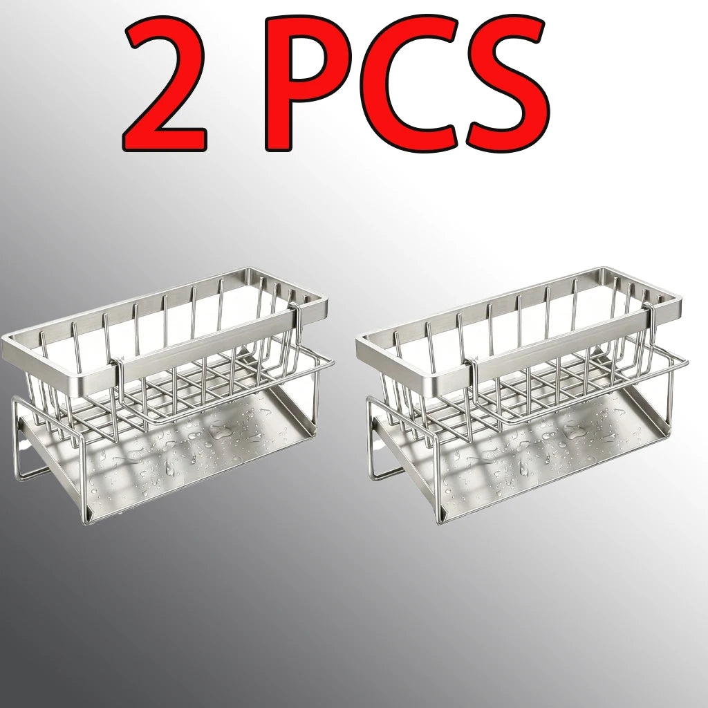 5 PCS Stainless Steel Sponge Holder