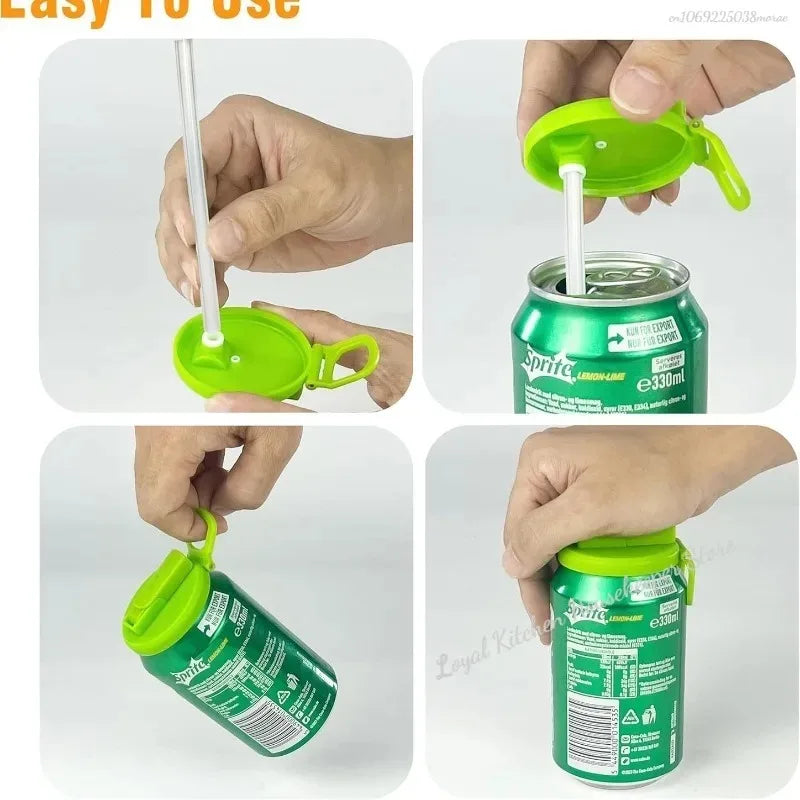 Reusable Soft Drink Can Lid.