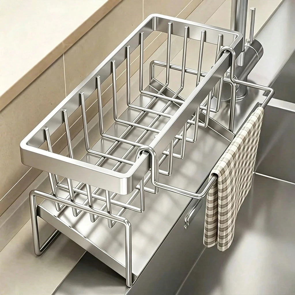 5 PCS Stainless Steel Sponge Holder