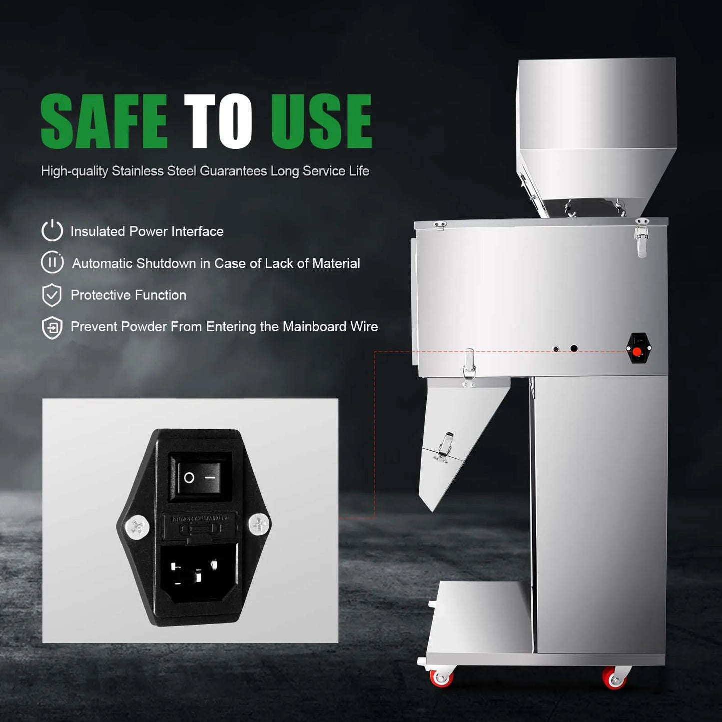 10-999G Automatic Filling Machine 200W Bottle Filling Machine Weigh Packing Filler for Coffee Beans Bag Filling Filler Machine