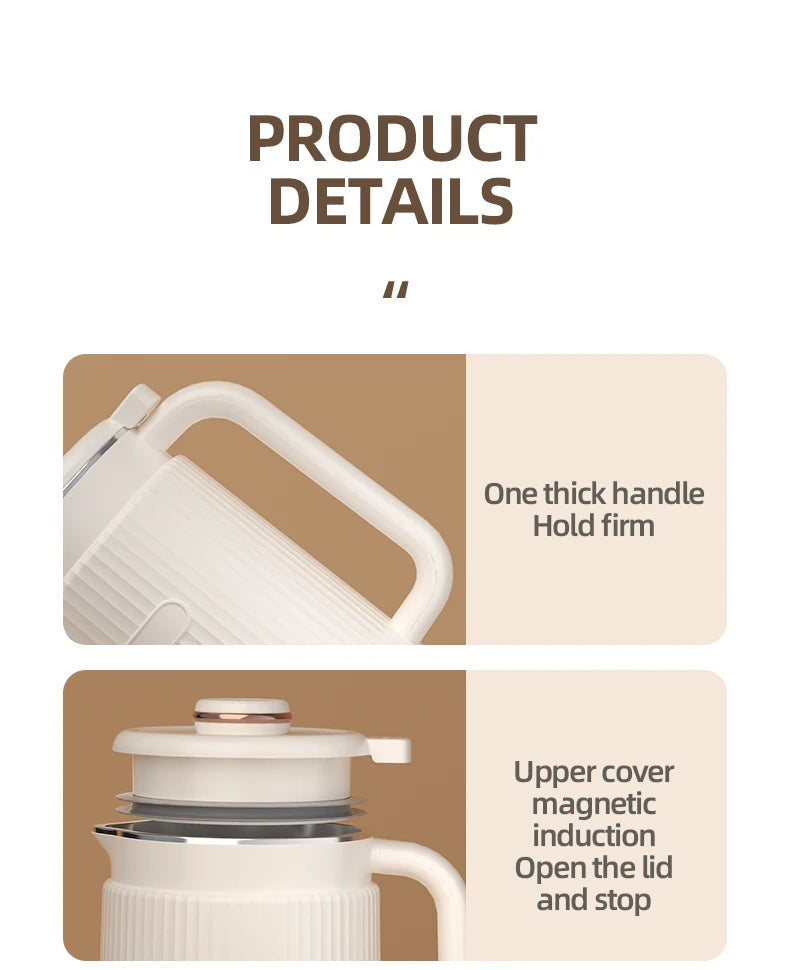 8-in-1 Multifunctional Automatic Nut Milk Machine&Coffee Maker