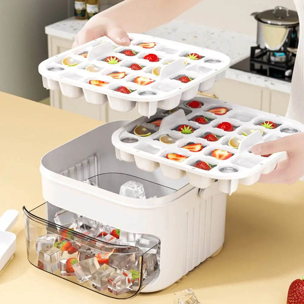 50-Cube Ice Maker with Easy Press Cap