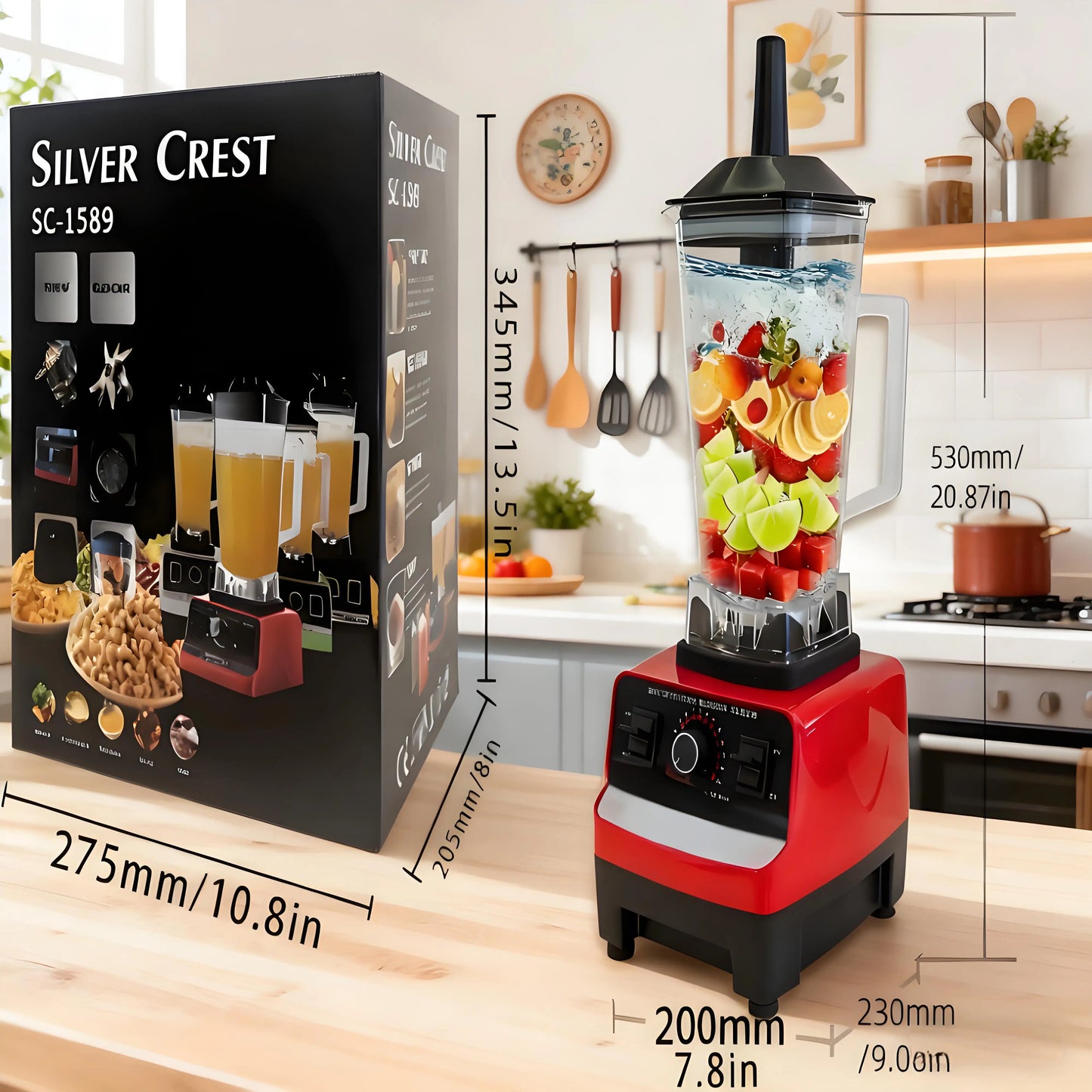Safe BPA-Free Blender with Jar