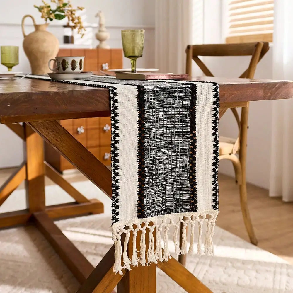 1pc72in Nordic Boho Table Runner