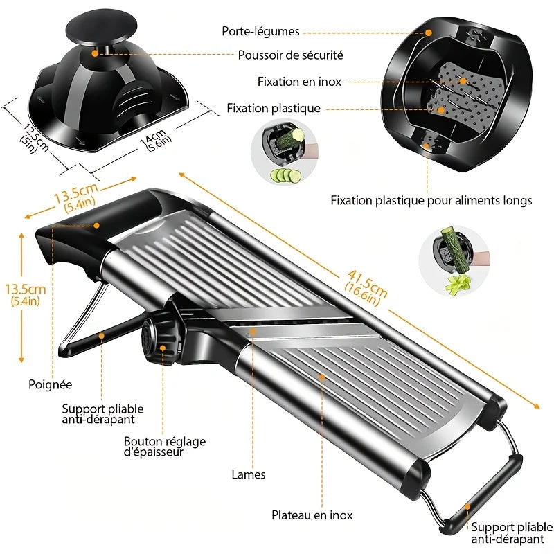 Stainless Steel Mandoline Slicer