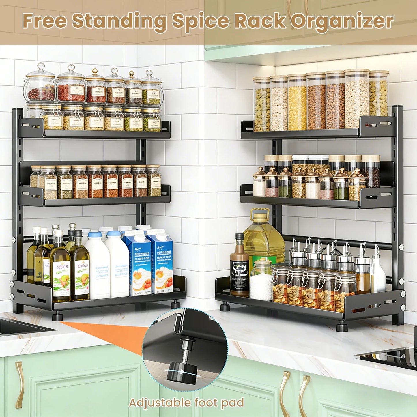 Kitchen Spice Rack |