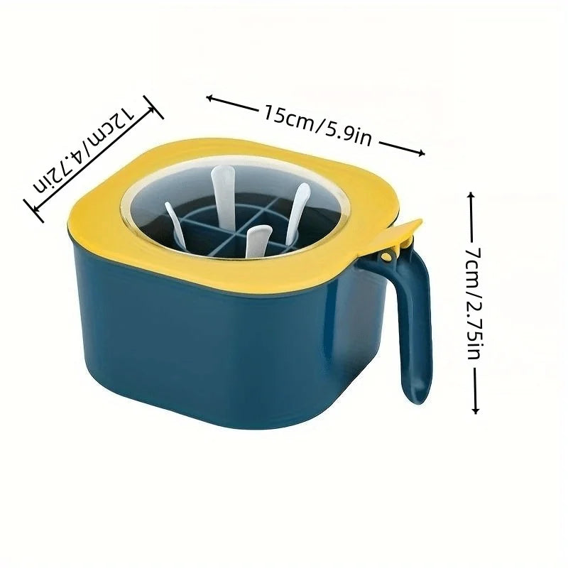 A 4-In-1 Large Capacity Seasoning Box with a Lid