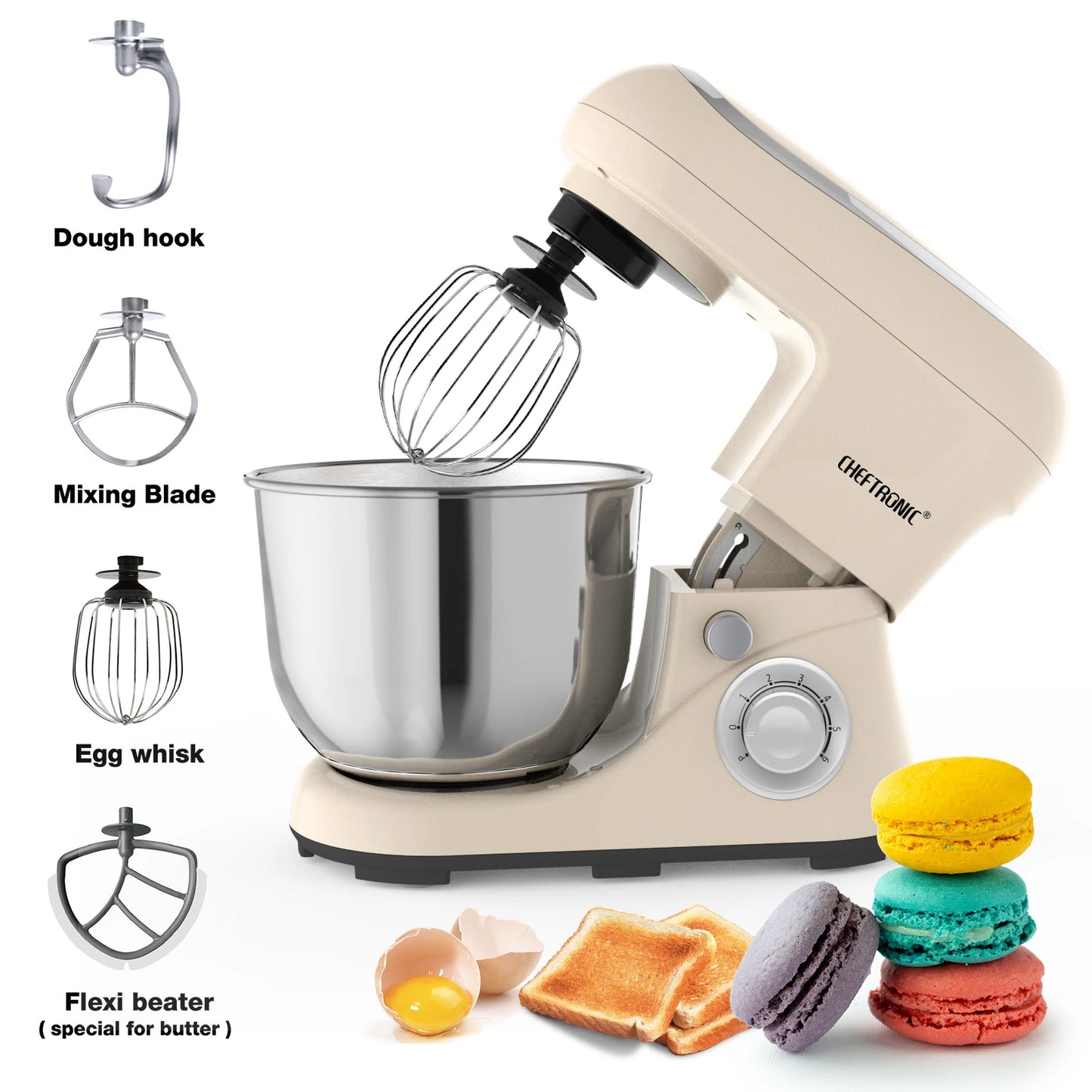 1pc CHEFTRONIC Stand Mixer,5Qt