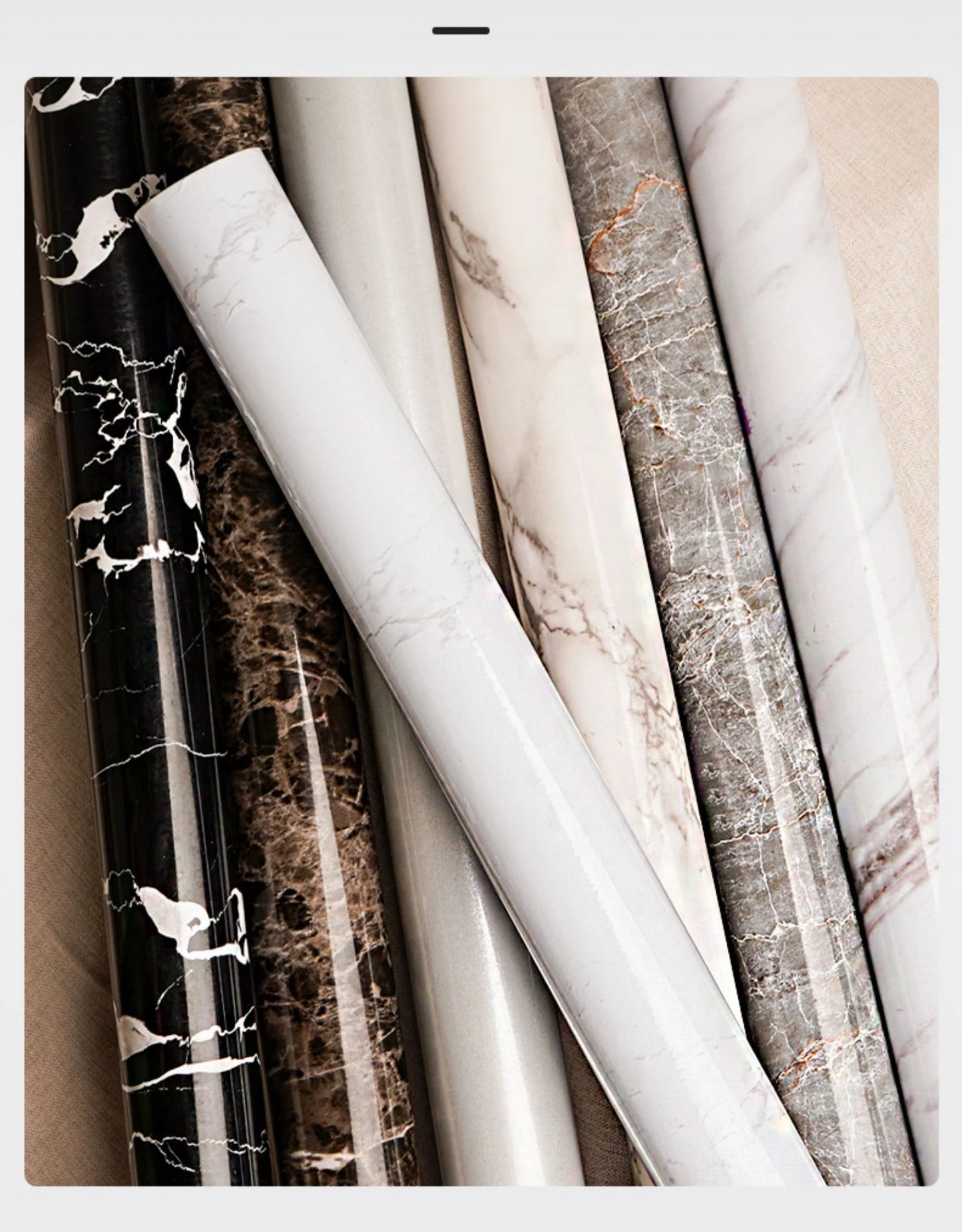 Marble Kitchen Oil-Proof Film Waterproof Moisture-Proof Self-Adhesive Wallpaper