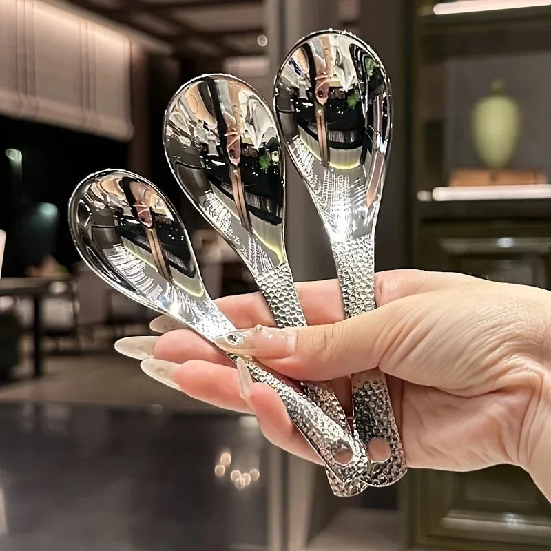 2pcs Stainless Steel Spoon Set-