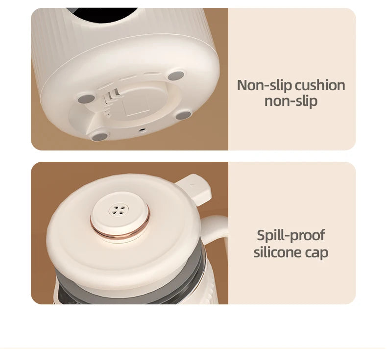 8-in-1 Multifunctional Automatic Nut Milk Machine&Coffee Maker
