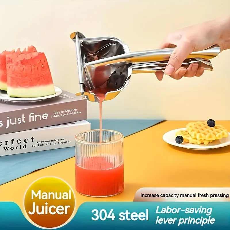 Stainless Steel Manual Juice Squeezer,