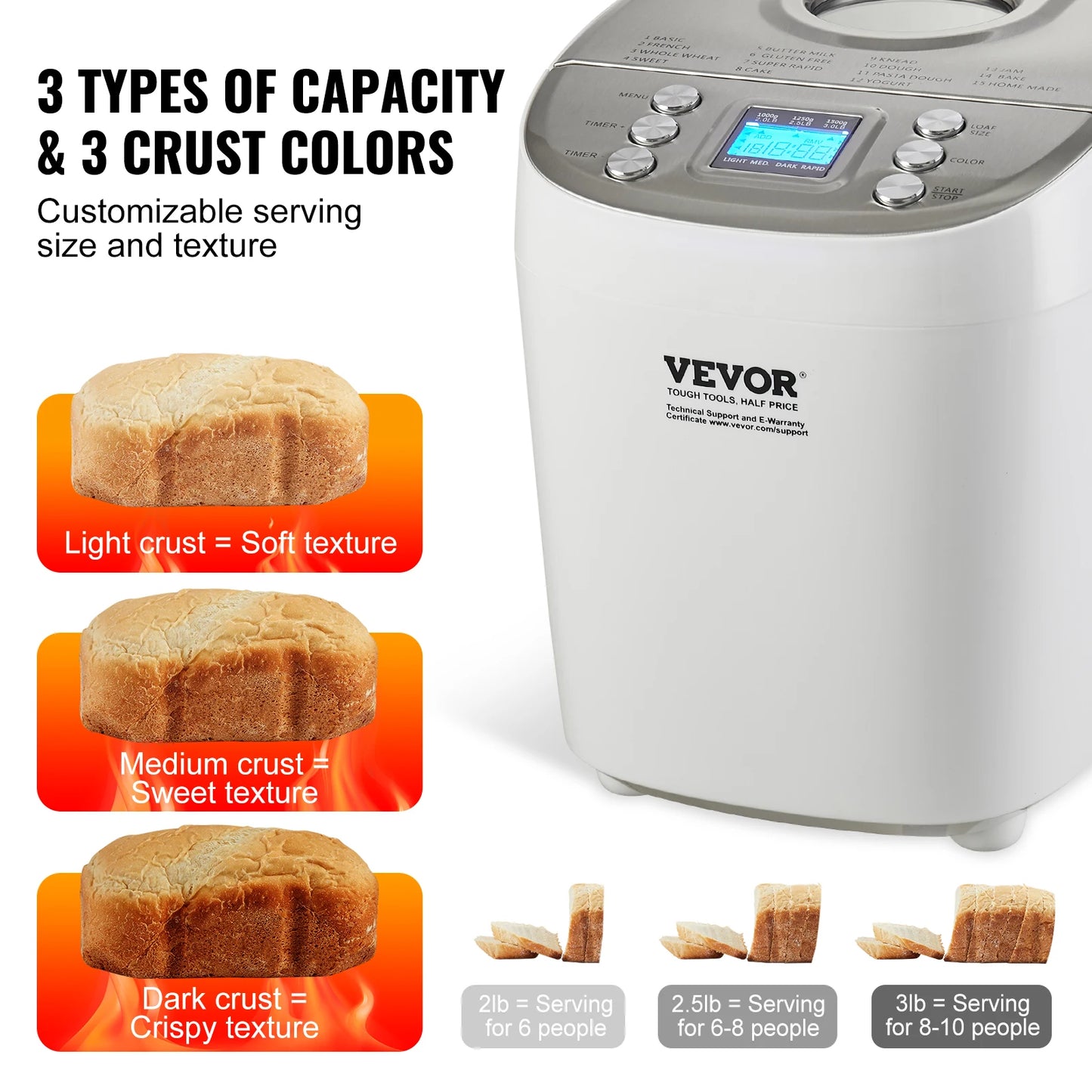 2/3 LB Bread Maker