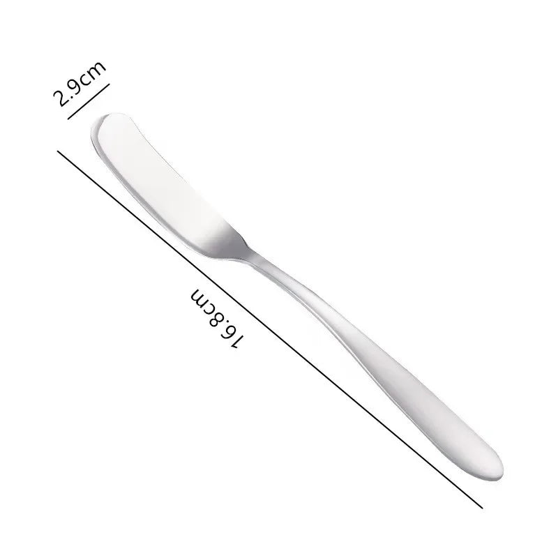 2 pieces, butter knife