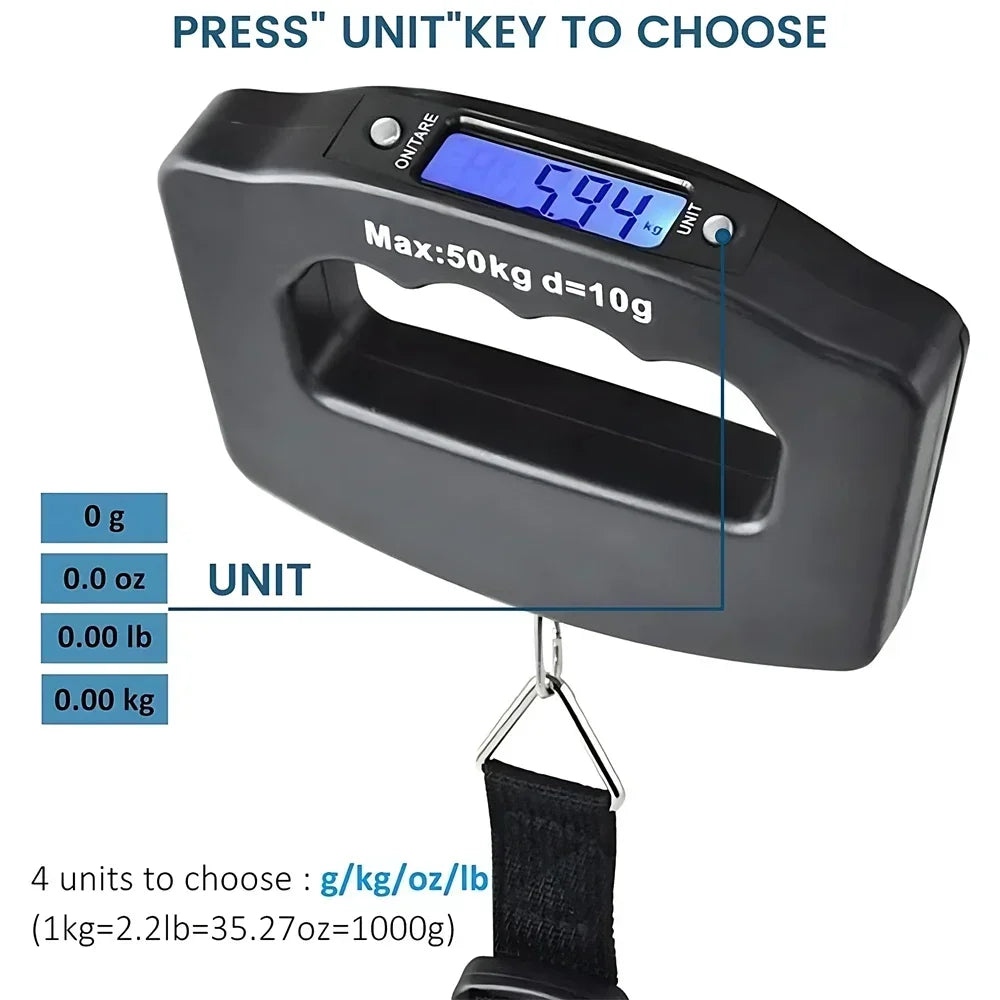 50kg/110lb Portable Scale