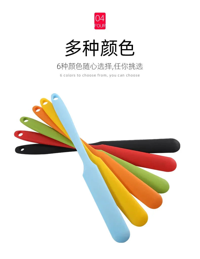 1 Piece Random Color Food Scraper, Non Stick