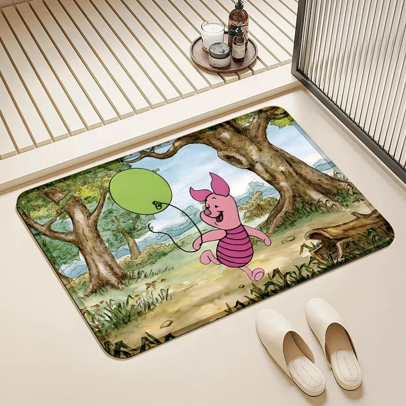 Disney Winnie the Pooh Piglet Door Mat