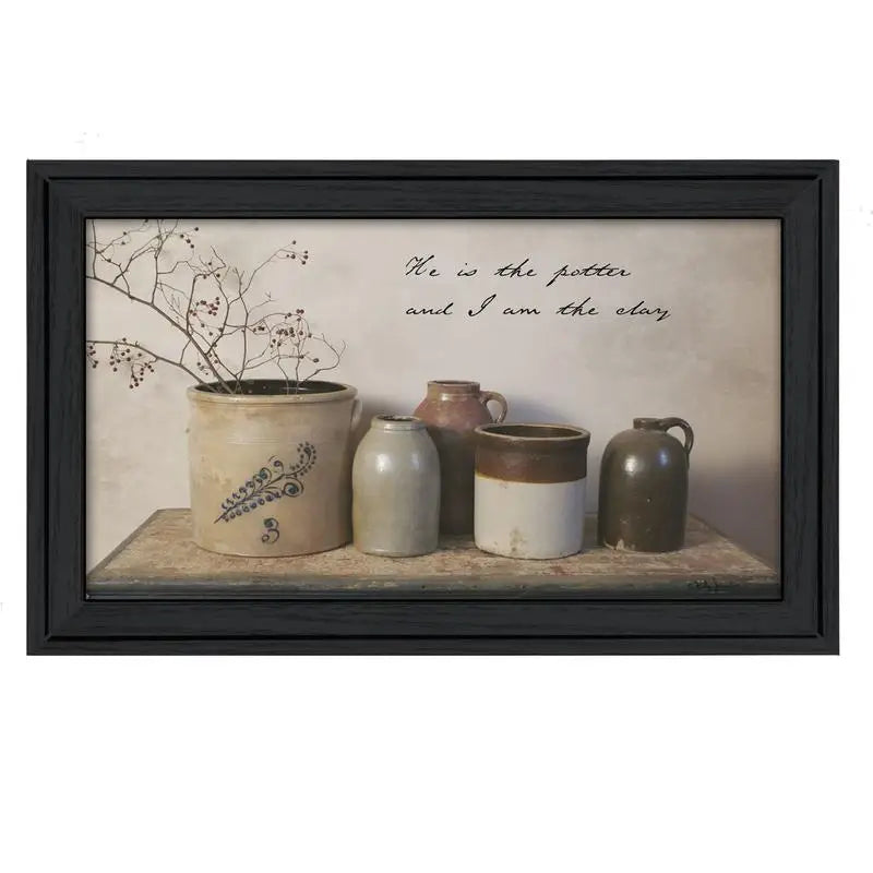 He is the Potter Framed Wall Art