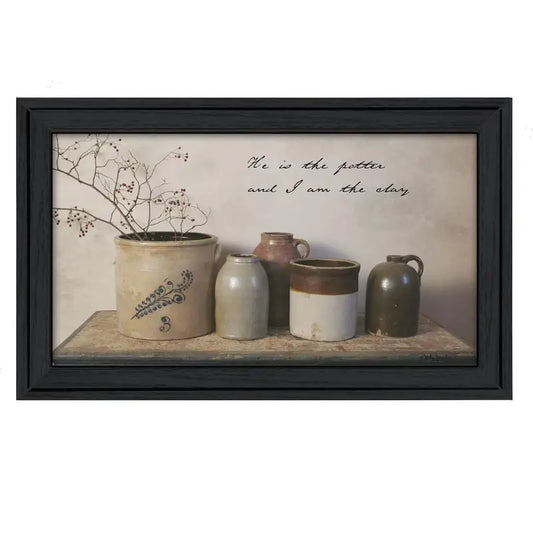 He is the Potter Framed Wall Art