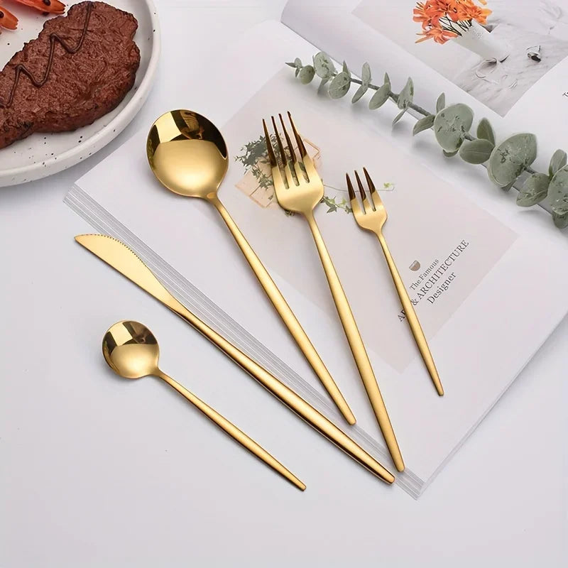 60pcs Stainless Steel Cutlery
