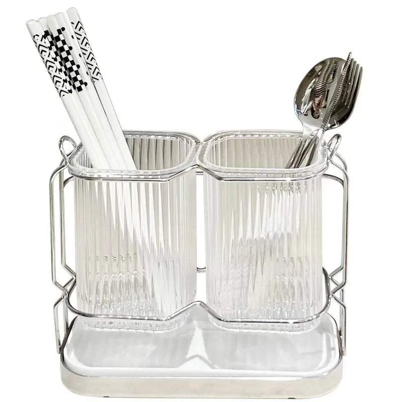 Nordic light luxury draining chopstick holder
