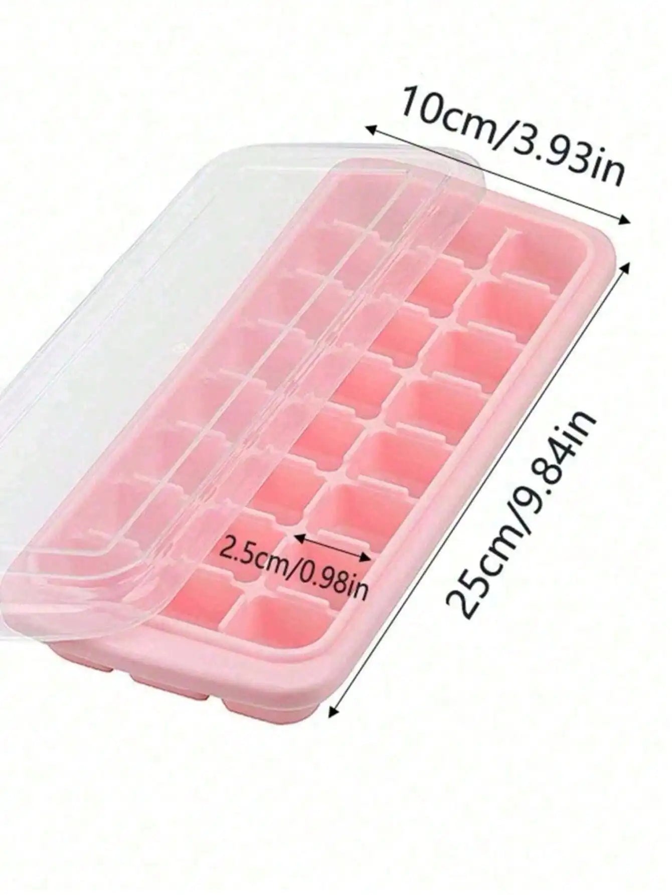 1/2/4pcs Silicone Ice Cube Trays,