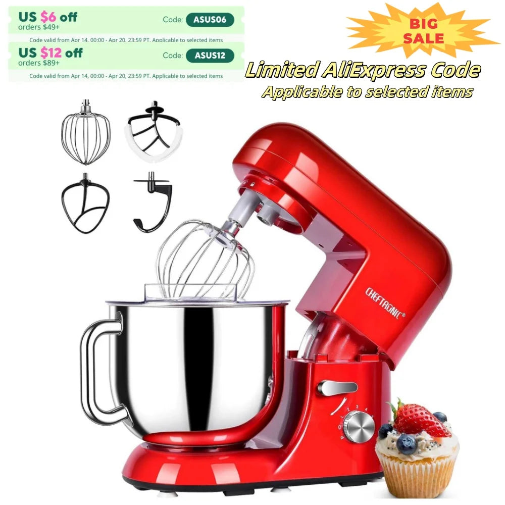Cheftronic 6 Speed Stand Mixer