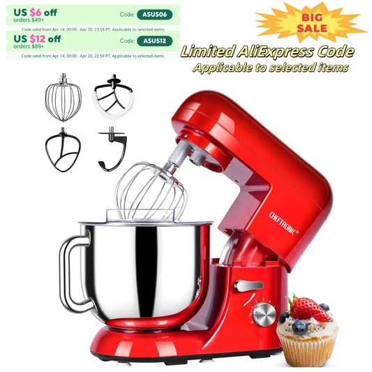 Cheftronic 6 Speed Stand Mixer