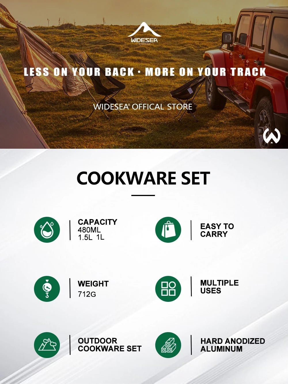 Camping Tableware Outdoor Cookware