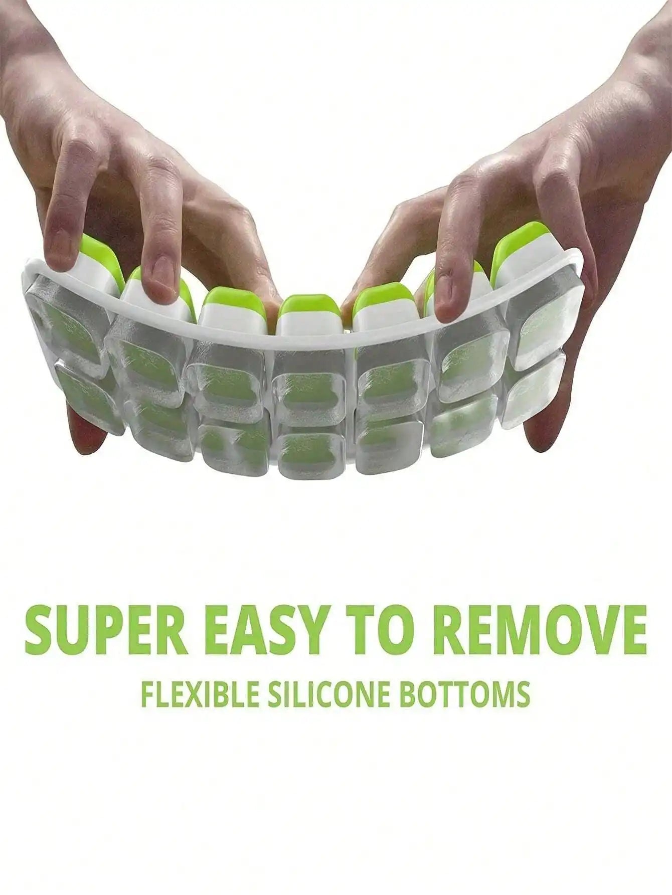 1/2/4pcs Silicone Ice Cube Trays,
