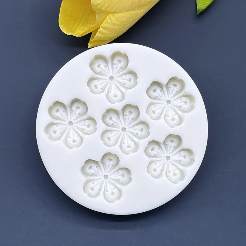 Flower Daisy Silicone Sugarcraft Mold
